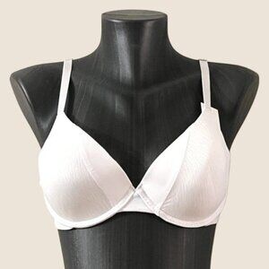 White Tiger Stripe Soft Cup Bra...